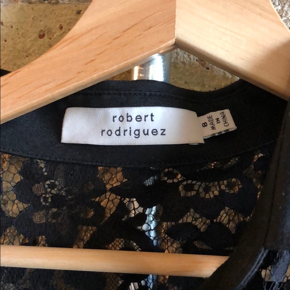 Robert Rodriguez Lace Blouse - Picture 3 of 3